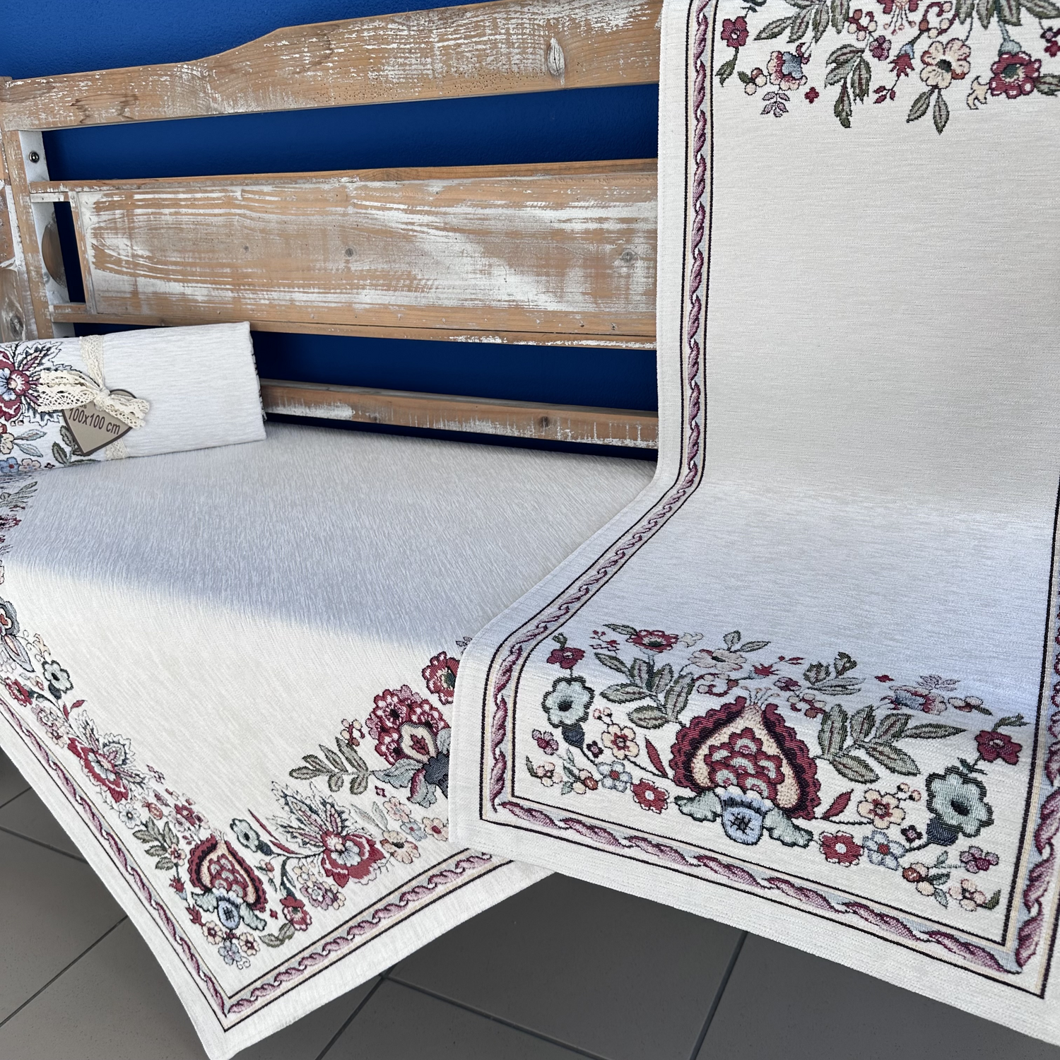 Ľudový vzor Chenille 4095