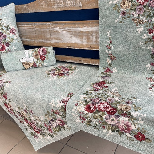 Kvety Chenille1162Tyrkysovy