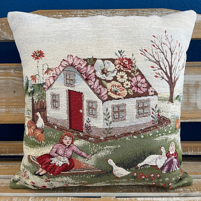 Gobelínové vankúše celoročné Chenille 1177 - 42x42cm