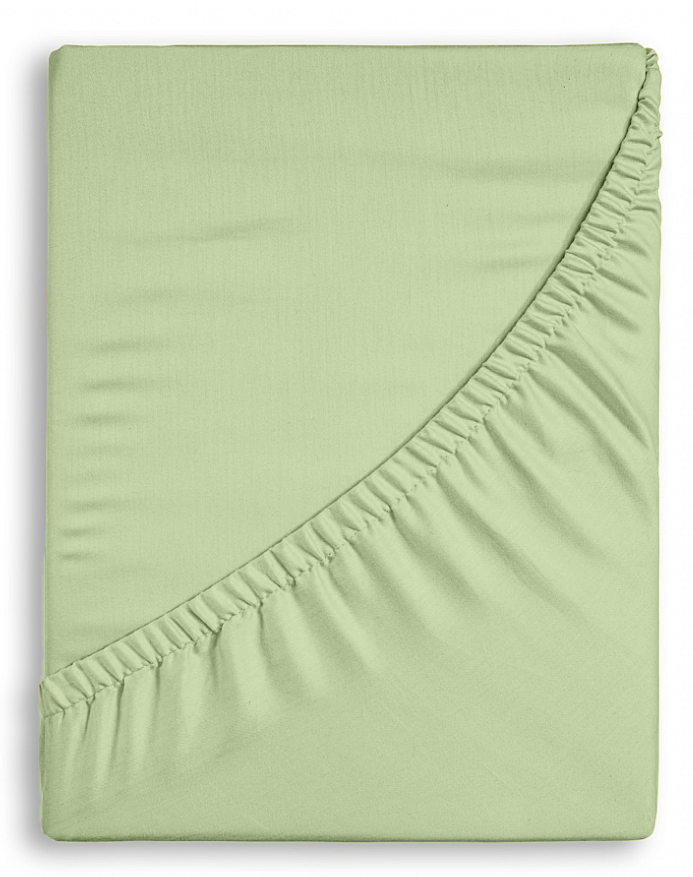 Bavlnená plachta Mako Jersey s lycrou (Olivová farba)